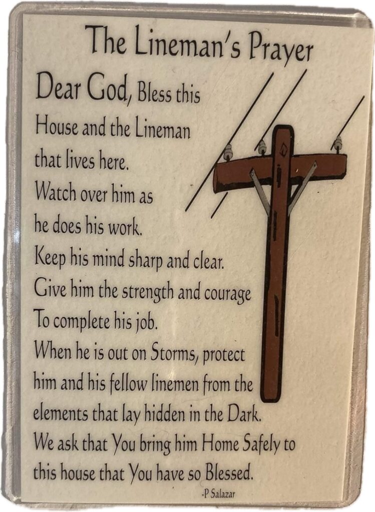 Lineman's Prayer